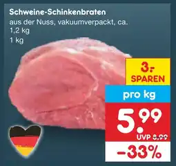 Netto Marken-Discount Schweine-schinkenbraten Angebot