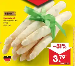 Netto Marken-Discount Heimat spargel weiß Angebot