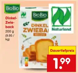Netto Marken-Discount Biobio dinkel-zwieback Angebot