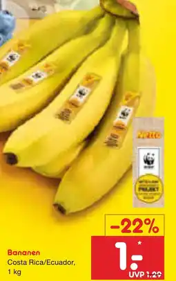 Netto Marken-Discount Bananen Angebot