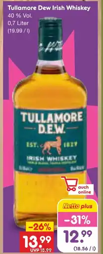 Netto Marken-Discount Tullamore dew irish whiskey Angebot