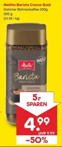 Netto Marken-Discount Melitta barista crema gold Angebot
