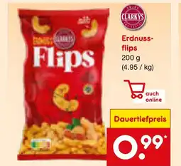 Netto Marken-Discount Clarkys erdnussflips Angebot