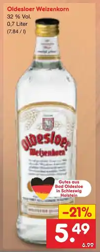 Netto Marken-Discount Oldesloer weizenkorn Angebot