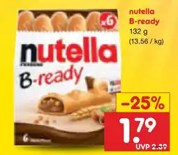 Netto Marken-Discount Nutella b-ready Angebot