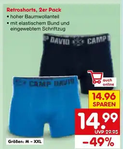 Netto Marken-Discount Camp david retroshorts Angebot