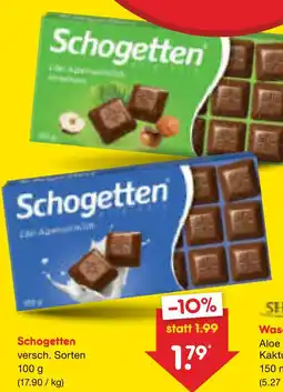 Netto Marken-Discount Schogetten schokolade Angebot