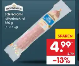 Netto Marken-Discount Hofmaier edelsalami Angebot