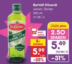 Netto Marken-Discount Bertolli olivenöl Angebot