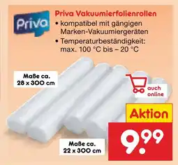 Netto Marken-Discount Priva priva vakuumierfolienrollen Angebot