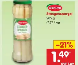 Netto Marken-Discount Beste ernte stangenspargel Angebot