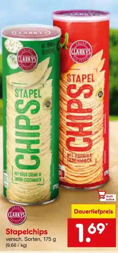 Netto Marken-Discount Clarkys stapelchips Angebot
