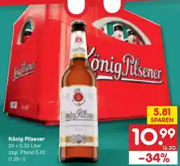 Netto Marken-Discount König pilsener Angebot