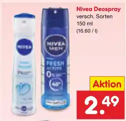 Netto Marken-Discount Nivea deospray Angebot