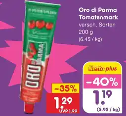 Netto Marken-Discount Oro di parma tomatenmark Angebot