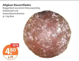 V Markt Allgäuer bauernfladen Angebot