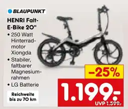 Netto Marken-Discount Blaupunkt henri falt-e-bike 20 Angebot