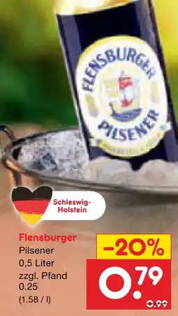 Netto Marken-Discount Flensburger pilsener Angebot