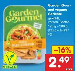 Netto Marken-Discount Garden gourmet vegane gerichte Angebot