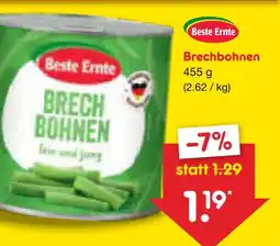 Netto Marken-Discount Beste ernte brechbohnen Angebot