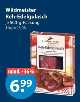 V Markt Wildmeister reh-edelgulasch Angebot