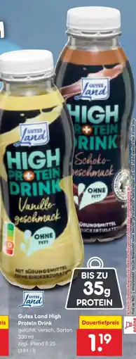 Netto Marken-Discount Gutes land high protein drink Angebot