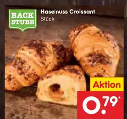 Netto Marken-Discount Backstube haselnuss croissant Angebot