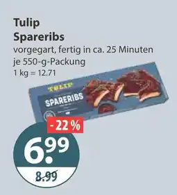 V Markt Tulip spareribs Angebot
