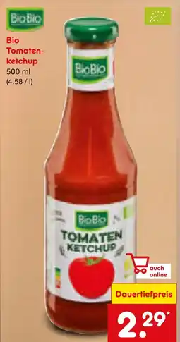 Netto Marken-Discount Biobio tomatenketchup Angebot