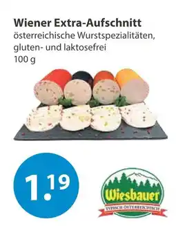 V Markt Wiesbauer wiener extra-aufschnitt Angebot