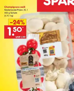 Netto Marken-Discount Champignons weiß Angebot