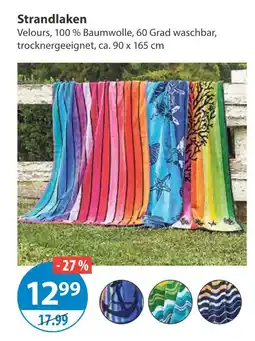 V Markt Strandlaken Angebot