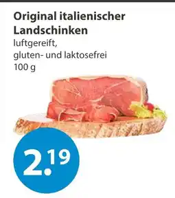 V Markt Original italienischer landschinken Angebot