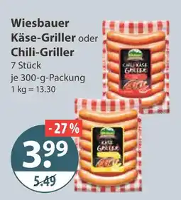 V Markt Wiesbauer käse-griller Angebot