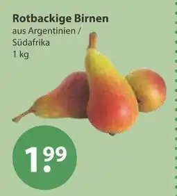 V Markt Rotbackige birnen Angebot