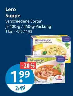 V Markt Lero suppe Angebot
