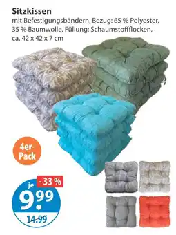 V Markt Sitzkissen Angebot