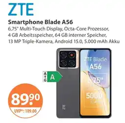 V Markt Zte smartphone blade a56 Angebot