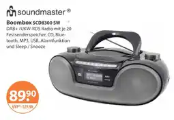 V Markt Soundmaster boombox scd8300 sw Angebot