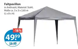 V Markt Faltpavillon Angebot