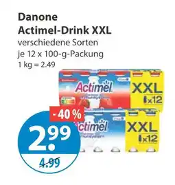 V Markt Danone actimel-drink xxl Angebot