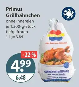 V Markt Primus grillhähnchen Angebot