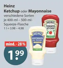 V Markt Heinz ketchup Angebot