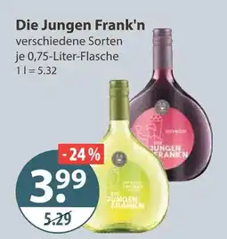 V Markt Die jungen frank'n wein Angebot