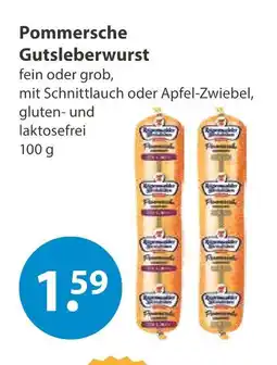 V Markt Pommersche gutsleberwurst Angebot