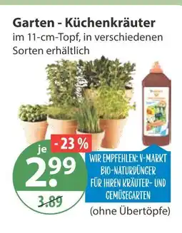 V Markt Garten - küchenkräuter Angebot