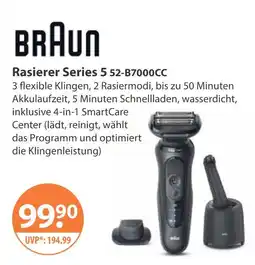 V Markt Braun rasierer series 5 52-b7000cc Angebot