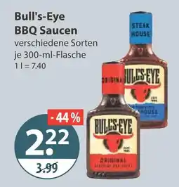 V Markt Bull's-eye bbq sauce Angebot