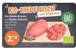 V Markt Bio rinder-braten Angebot