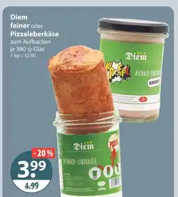 V Markt Diem feiner oder pizzaleberkäse Angebot